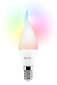HIPER Smart LED bulb IoT LED C2 RGB/Умная LED лампочка/Wi-Fi/Е14/Candle CF37/Регулируемая яркость и  - Нижний Новгород