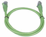 Коммутационный шнур ITK PC02-C5EU-2M (кат.5Е UTP, 2м, зеленый)