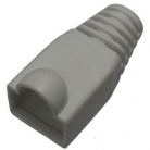 Защитные колпачки для кабеля 6,0мм cat.5 серый, 100 шт. (TWT-BO-6.0-GY/100)