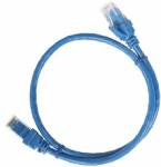 Коммутационный шнур ITK PC03-C5EU-3M (кат.5Е UTP, 3м, синий)