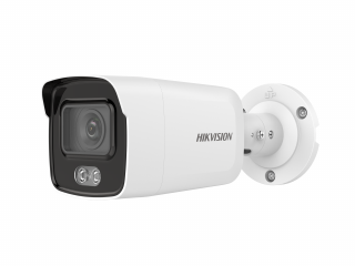 Камера Hikvision DS-2CD2027G2-LU (2Мп, 4mm, цветное изображение 24ч, микрофон)