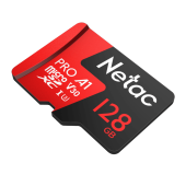 Карта памяти Netac MicroSD P500 Extreme Pro 128GB, Retail version card only