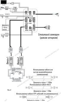Вызывная панель ST-P102 (черный) (версия 2) - Нижний Новгород