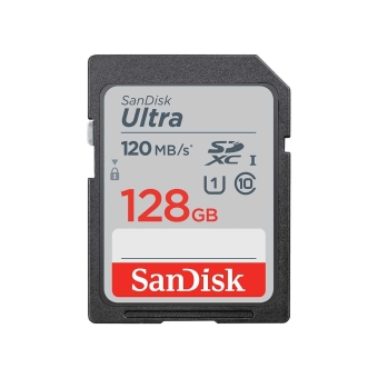 Карта памяти SanDisk Ultra 128GB SDHC Memory Card 120MB/s
