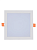 Светильник встраиваемый Белый квадратный H073-0 LED 5Вт Размер 75x75 - Нижний Новгород