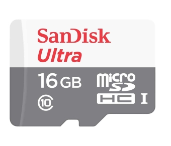 Карта памяти SanDisk Ultra Android microSDHC 16GB 80MB/s Class 10