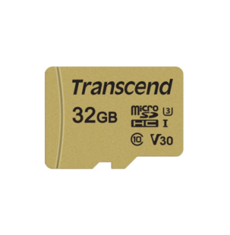 Карта памяти Transcend  32GB UHS-I U3 microSD with Adapter, MLC