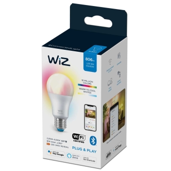 Лампа WiZ Wi-Fi BLE 60WA60E27922-65RGB1PF/6