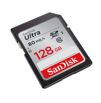 Карта памяти SanDisk Ultra SDXC 128GB 80MB/s Class 10 UHS-I