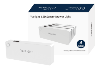 Панель YEELIGHT Sensor Drawer Light 0.15Вт, 2700К, рассеиватель прямоугольный, 4шт (YGYA2421003WTGL) - Нижний Новгород