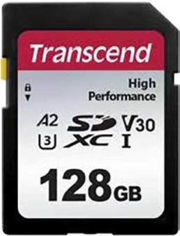 Карта памяти Transcend 128GB SD Card UHS-I U3 A2