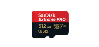 Карта памяти Sandisk Extreme Pro microSDXC 512GB + SD Adapter + Rescue Pro Deluxe 170MB/s A2 C10 V30
